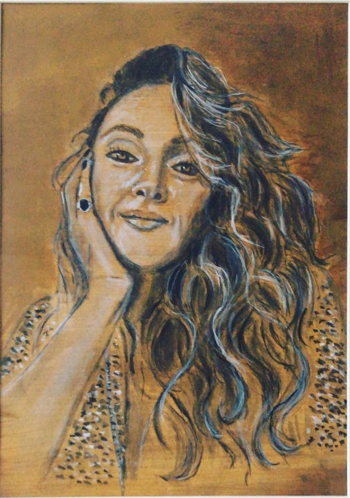Jennifer Artcraft op papier 20x30cm