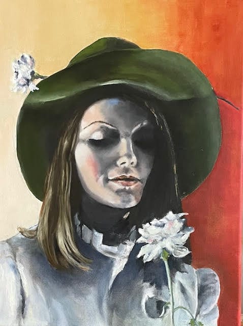 Flower Power 1973 40×30