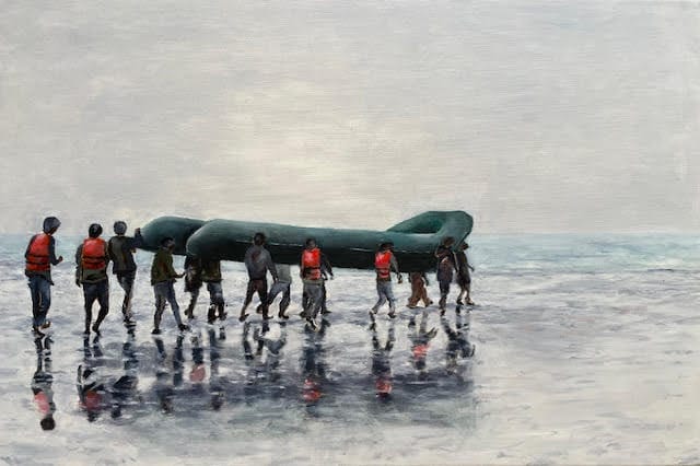 Migranten 60×40