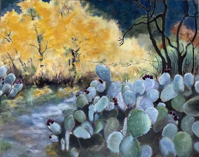 Herfst in Provence 50×40