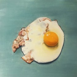 spiegelei met spek