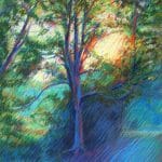 pastel - estate reigersbergen 01 pastel op papier 50 x 65 notk