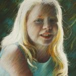 pastel - manon 11 10 19 50 x 65 pastel op papier verkocht