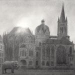 potloodtekeningen - aachen 03 11 21 potlood op papier 21 x 29.7 notk