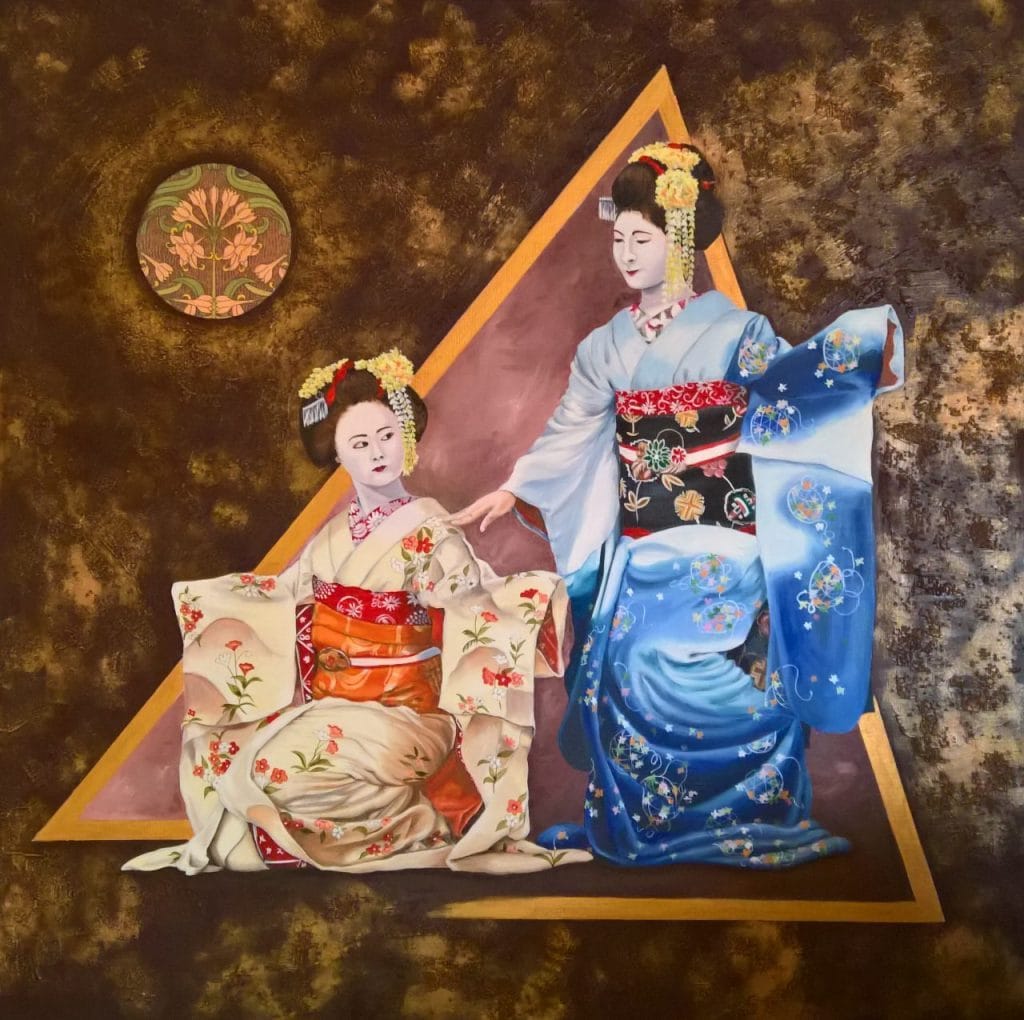 Dancing Geisha