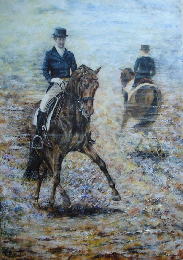 Dressuurpaarden