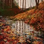 acryl - herfst-acrylverf-op-doek-60x80cm