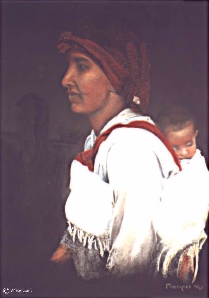Berbervrouw – Marrokko